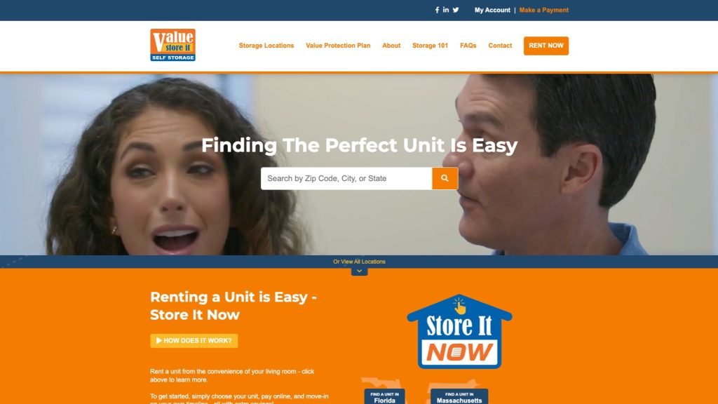 Value Store It platform preview