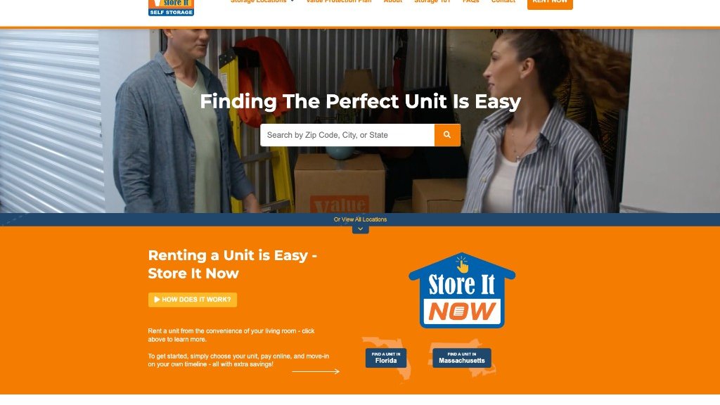 The Value Store It multi-location storage rental platform
